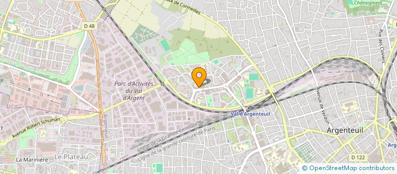 localisation de l'entreprise MONSIEUR TAYLOR NSUMBU  ARGENTEUIL