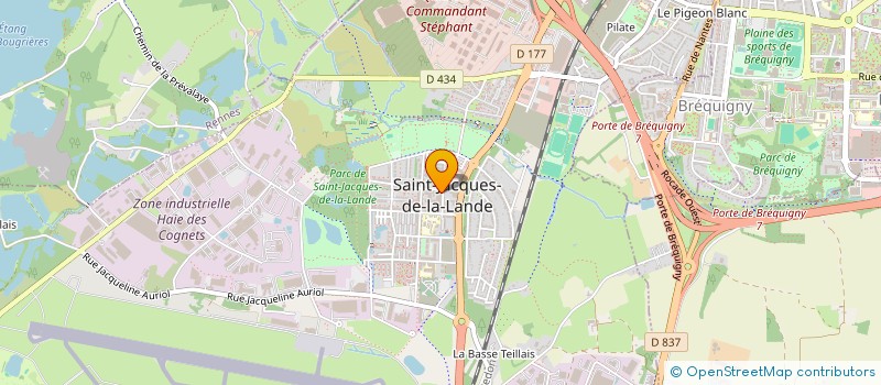 localisation de l'entreprise MONSIEUR TAYLOR ROBERT  CHANTEPIE