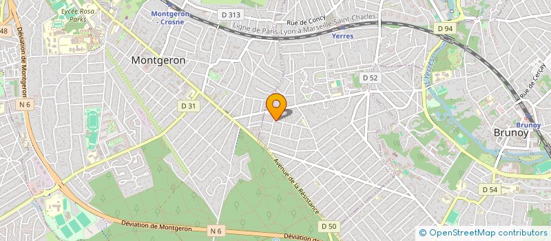 localisation de l'entreprise MONSIEUR TAYNARA ELISA ROSSELLI  YERRES