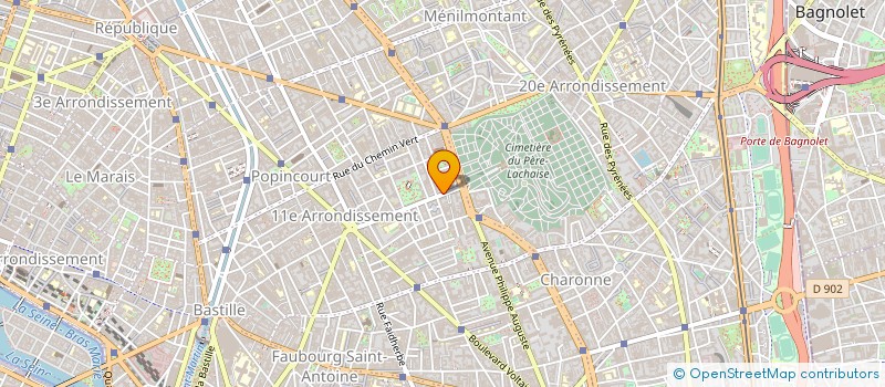 localisation de l'entreprise MONSIEUR TAYORO GNAHOUA  PARIS