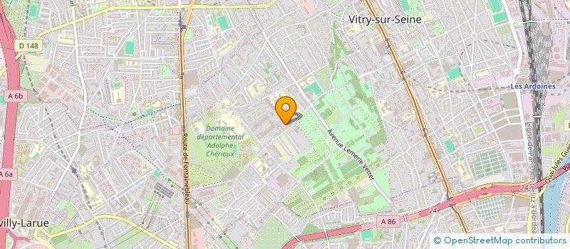 localisation de l'entreprise MONSIEUR TAYRES-BRAYAN SIMANGO à VITRY-SUR-SEINE