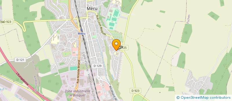 localisation de l'entreprise MONSIEUR TAYRICK TRESORCA  MERU