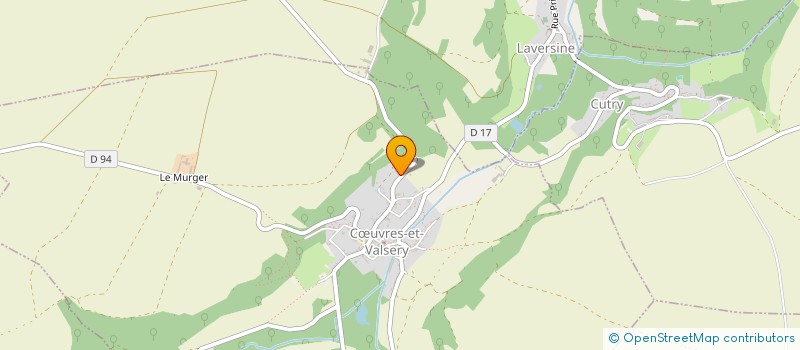 localisation de l'entreprise MONSIEUR TAYRON MAYEUR  CUVRES-ET-VALSERY