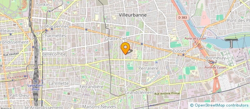 localisation de l'entreprise MONSIEUR TAYSIR NAGGARA  VILLEURBANNE