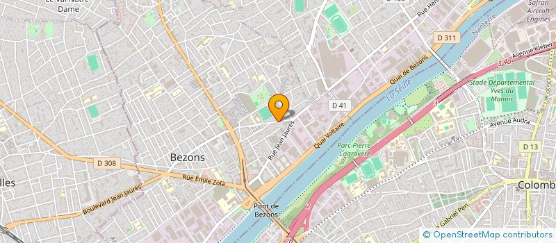 localisation de l'entreprise MONSIEUR TAYYAB NAWAZ  BEZONS