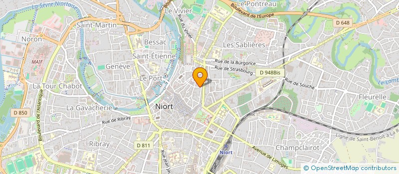 localisation de l'entreprise MONSIEUR TAYYIB BENHAMIMED  NIORT