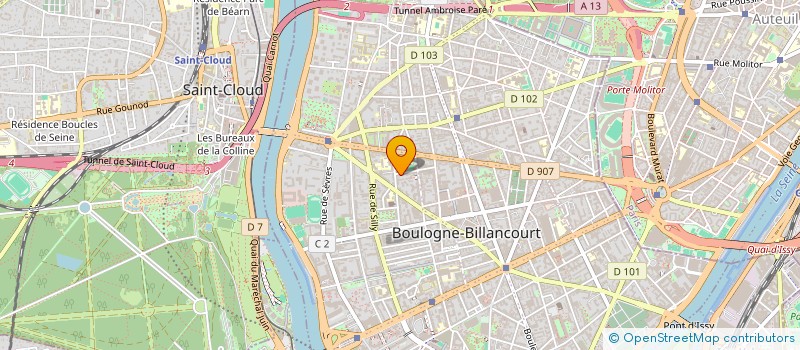 localisation de l'entreprise MONSIEUR TAYYIB MERCHOUK à BOULOGNE-BILLANCOURT