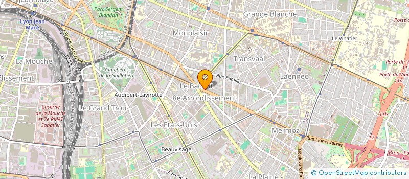 localisation de l'entreprise MONSIEUR TAYYIB NOUAR  LYON