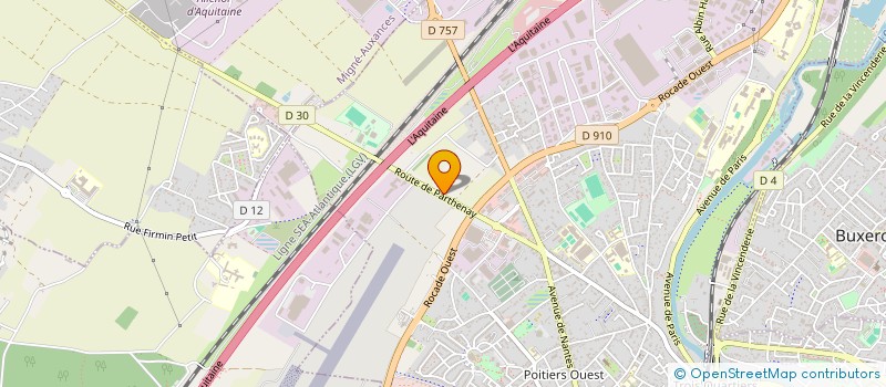 localisation de l'entreprise MONSIEUR TAYZON LAFLEUR  POITIERS