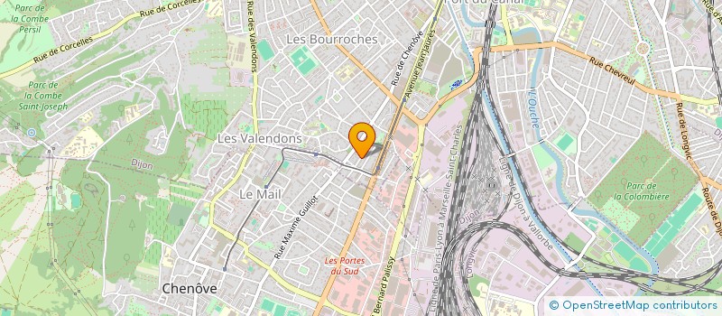 localisation de l'entreprise MONSIEUR TAZI CHAFA à DIJON