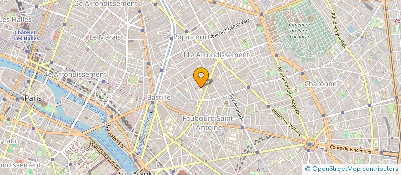 localisation de l'entreprise MONSIEUR TAZIANO TULIO à PARIS