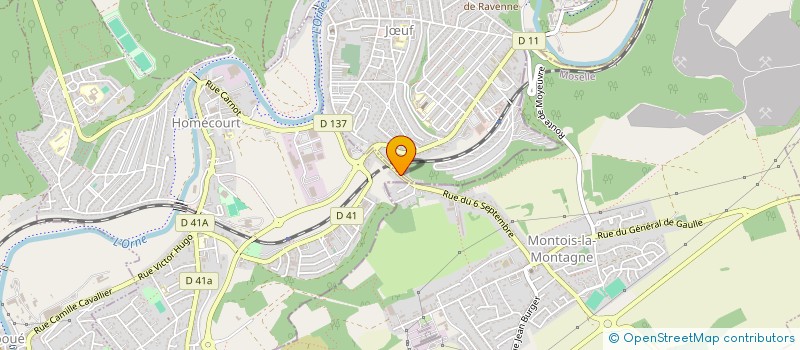 localisation de l'entreprise MONSIEUR TCHABLE DJANGAMBI  HOMECOURT