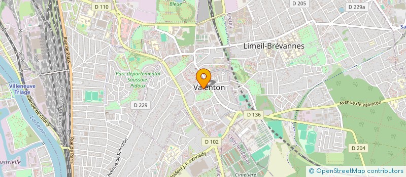 localisation de l'entreprise MONSIEUR TCHAD FERGA TCHAD  VALENTON