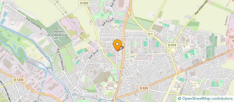 localisation de l'entreprise MONSIEUR TCHARI MOUSTAPHA ADOUM  AMIENS