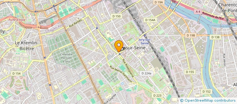 localisation de l'entreprise MONSIEUR TCHECHU DAE  IVRY-SUR-SEINE