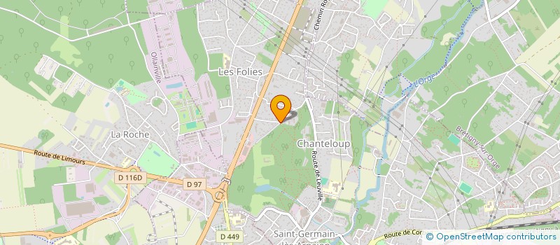 localisation de l'entreprise MONSIEUR TCHENCY FOLLIN à SAINT-GERMAIN-LES-ARPAJON