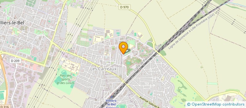 localisation de l'entreprise MONSIEUR TCHETCHE RABET à GONESSE