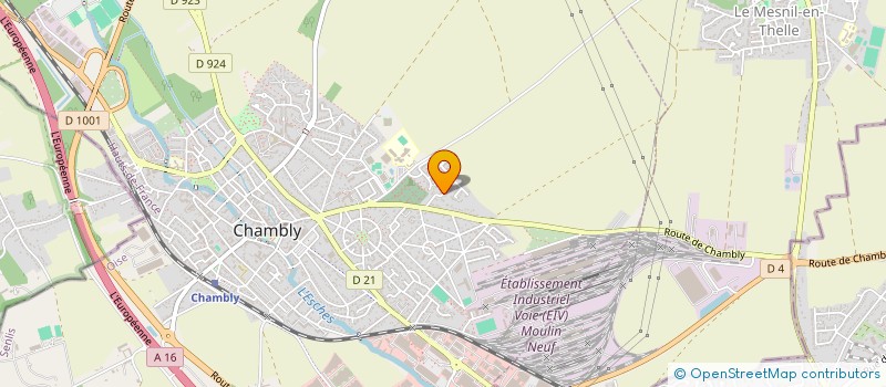 localisation de l'entreprise MONSIEUR TCHINDA NOUWOP  CHAMBLY