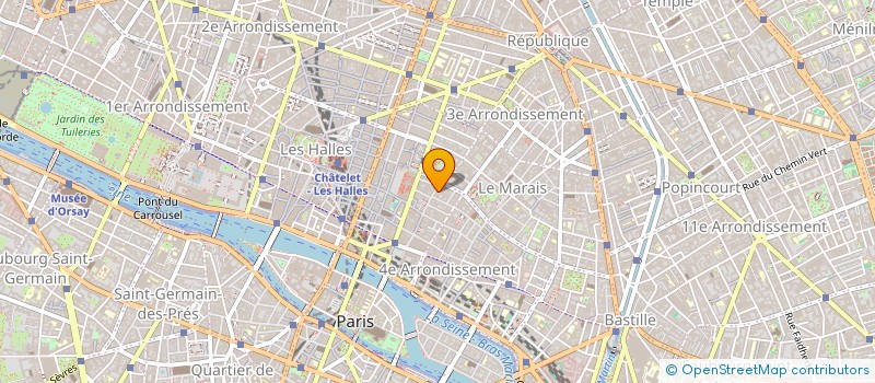 localisation de l'entreprise MONSIEUR TCHO TCHENG à PARIS
