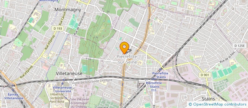 localisation de l'entreprise MONSIEUR TCHOONG JEANG à PIERREFITTE-SUR-SEINE