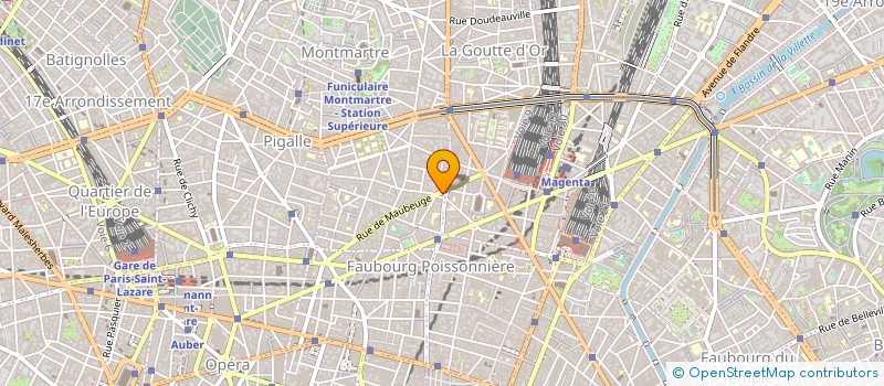 localisation de l'entreprise MONSIEUR TE LU à PARIS