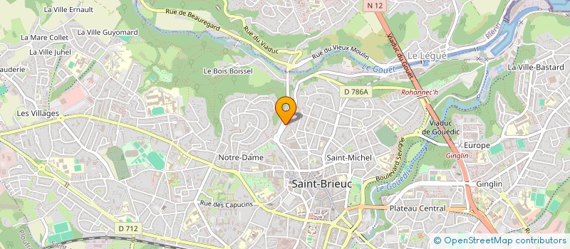 localisation de l'entreprise MONSIEUR TEARIIHAUNUI MAIARII  SAINT-BRIEUC