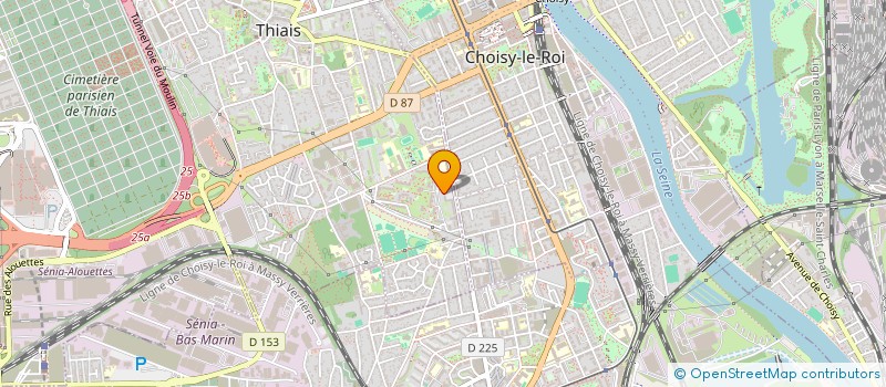 localisation de l'entreprise MONSIEUR TEDDIE OUENOU  THIAIS