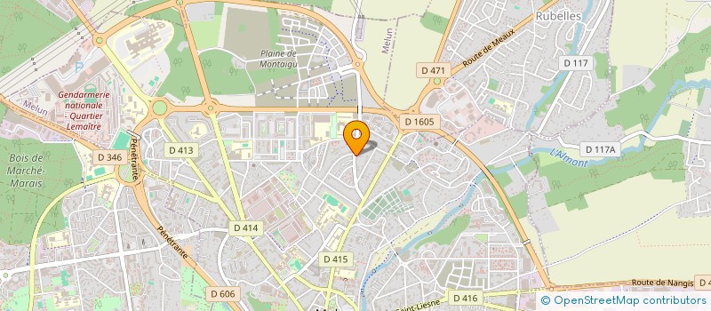 localisation de l'entreprise MONSIEUR TEDDY ADDIBI à MELUN