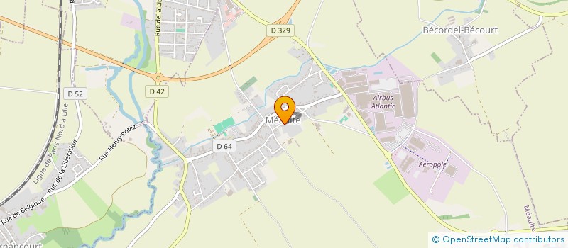 localisation de l'entreprise MONSIEUR TEDDY ADNOT  MEAULTE