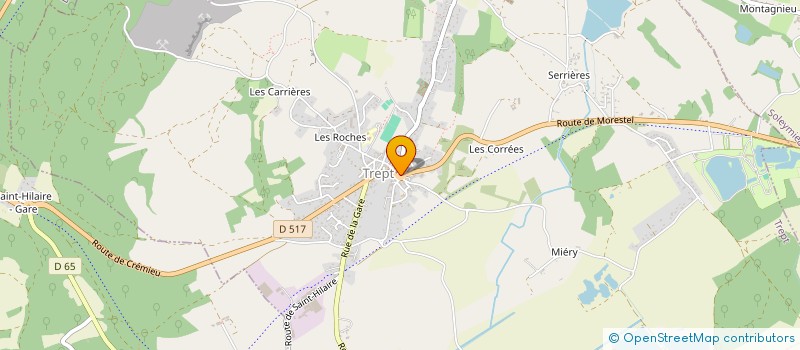 localisation de l'entreprise MONSIEUR TEDDY ALADENISE  TREPT