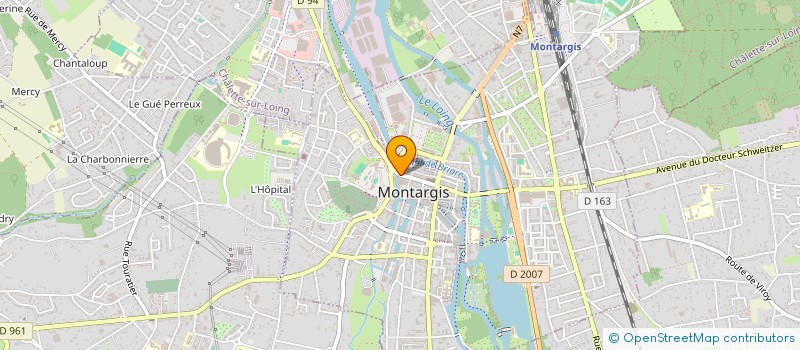 localisation de l'entreprise MONSIEUR TEDDY ASSELINEAU à MONTARGIS