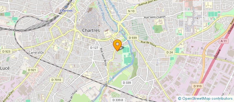 localisation de l'entreprise MONSIEUR TEDDY BACLE  CHARTRES