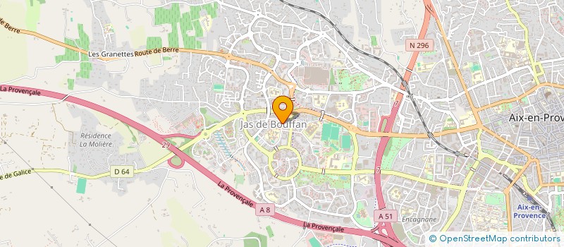 localisation de l'entreprise MONSIEUR TEDDY BEKKARI  AIX-EN-PROVENCE