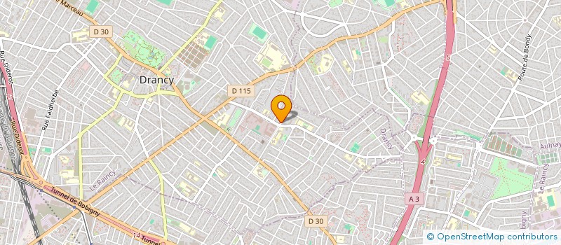 localisation de l'entreprise MONSIEUR TEDDY BELLORD à DRANCY
