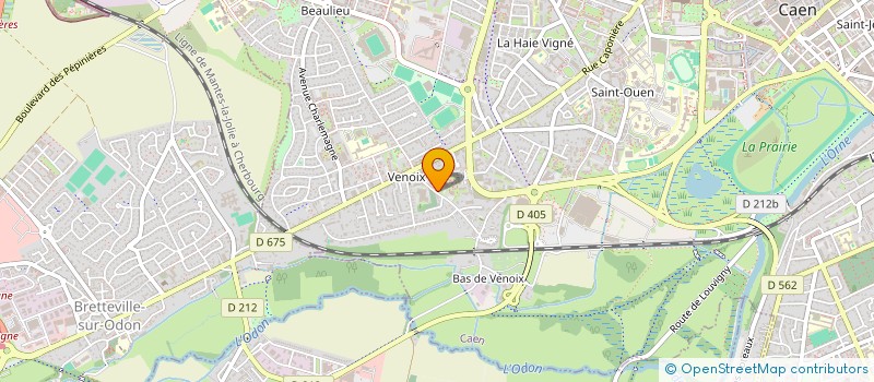 localisation de l'entreprise MONSIEUR TEDDY BESNARD à CAEN
