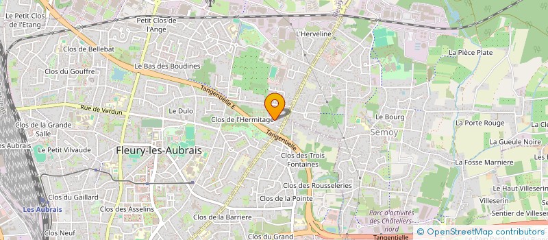 localisation de l'entreprise MONSIEUR TEDDY BONDIS à FLEURY LES AUBRAIS