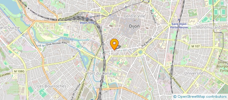 localisation de l'entreprise MONSIEUR TEDDY BONIN  DIJON