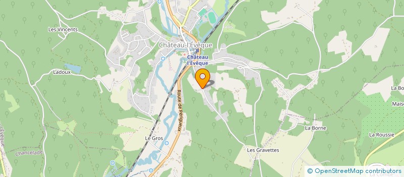 localisation de l'entreprise MONSIEUR TEDDY BONNEFOND à CHATEAU-L'EVEQUE