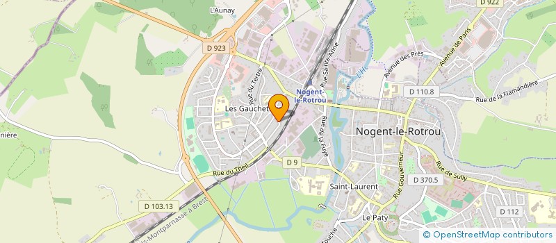 localisation de l'entreprise MONSIEUR TEDDY BOTINEAU à NOGENT-LE-ROTROU