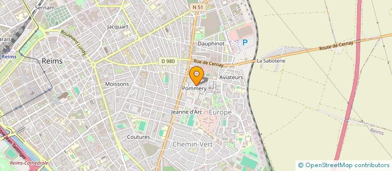 localisation de l'entreprise MONSIEUR TEDDY BOUGHELALA  REIMS