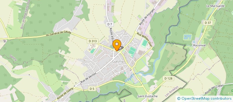 localisation de l'entreprise MONSIEUR TEDDY BOURGADE  GASNY