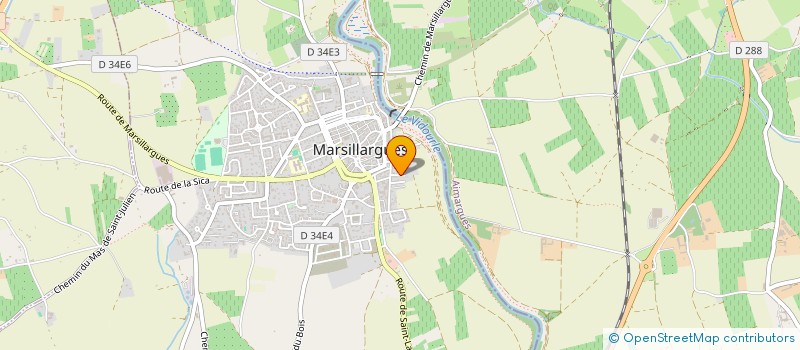 localisation de l'entreprise MONSIEUR TEDDY BOUZANQUET  MARSILLARGUES