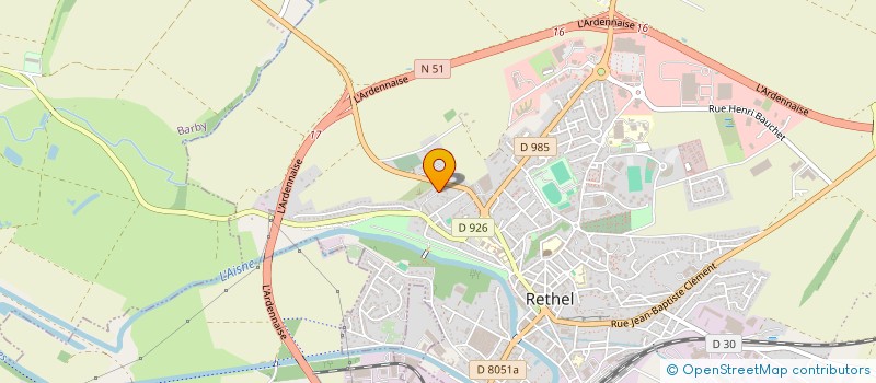 localisation de l'entreprise MONSIEUR TEDDY BOVRISSE  BERTONCOURT