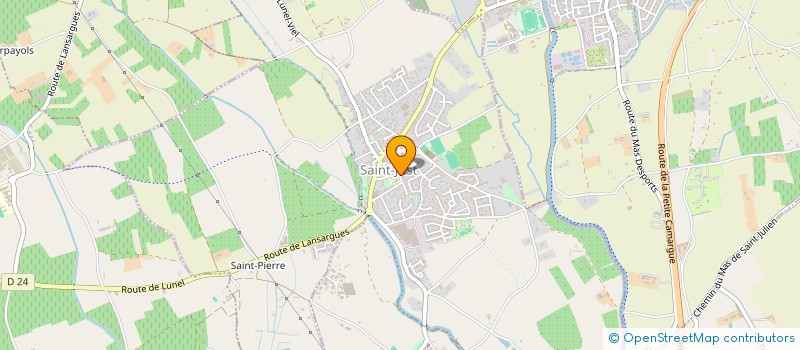 localisation de l'entreprise MONSIEUR TEDDY BROTINI  SAINT-JUST