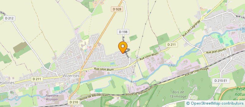 localisation de l'entreprise MONSIEUR TEDDY BUGNON  ARQUES