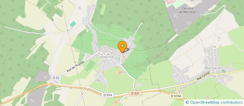 localisation de l'entreprise MONSIEUR TEDDY BUZARD  VITERNE