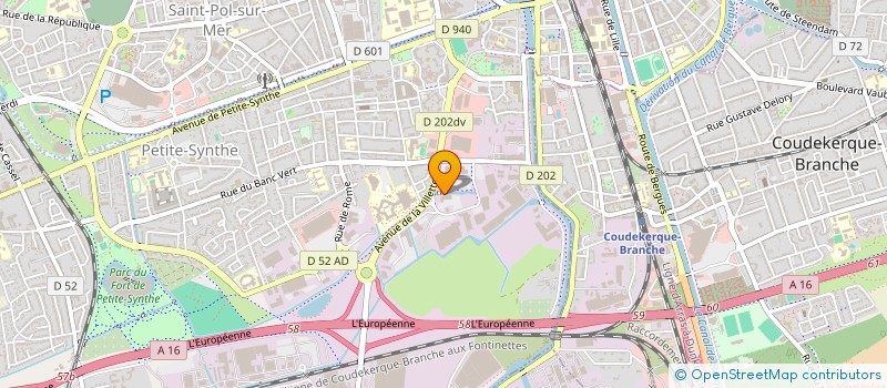 localisation de l'entreprise MONSIEUR TEDDY CALLEWAERT à DUNKERQUE