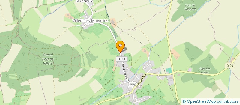 localisation de l'entreprise MONSIEUR TEDDY CAPUTO  MOIVRONS