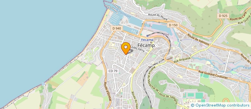 localisation de l'entreprise MONSIEUR TEDDY CATELAIN à FECAMP