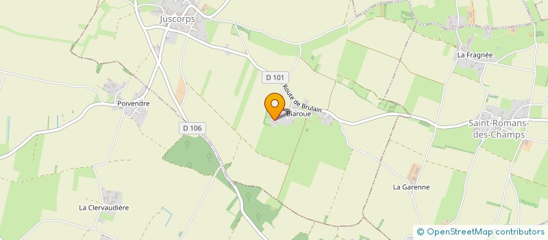 localisation de l'entreprise MONSIEUR TEDDY CERQUEIRA  JUSCORPS